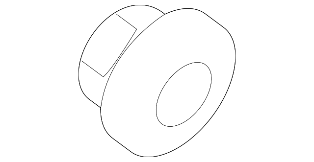 SU003-02591 Деталь HANDLE, INSIDE GROMMET, LEFT