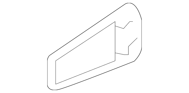 SU003-01614 Деталь HANDLE, OUTSIDE SPACER, RIGHT