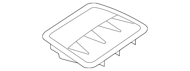 21183105458K67 Деталь VENT GRILLE, RIGHT