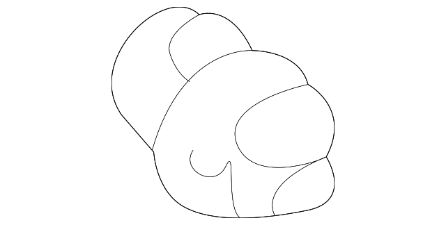 90467-11099 LOWER CLADDING FASTENER, RIGHT