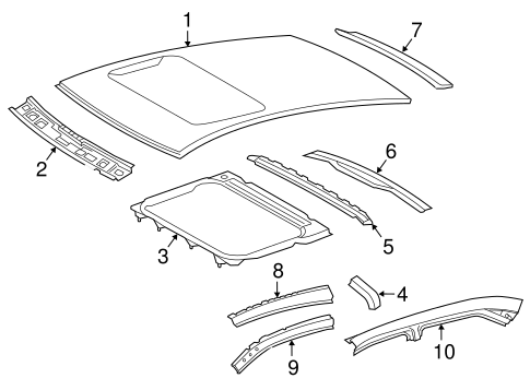 Camry ROOF & COMPONENTS