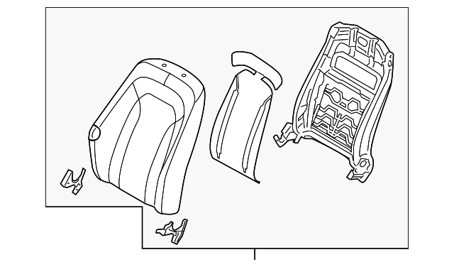 88402-2T880AN4 Деталь SEAT BACK ASSY
