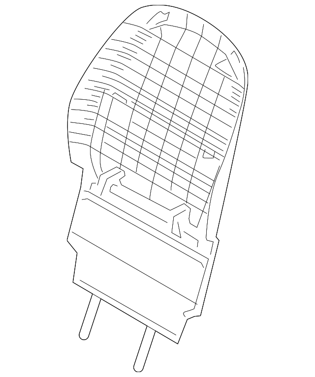 88390-2T010AL9 Деталь SEAT BACK PANEL