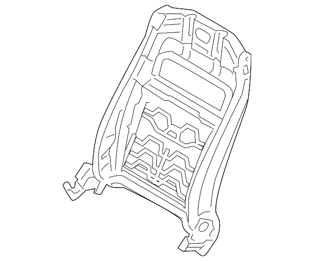 88410-2T140 Деталь SEAT BACK FRAME