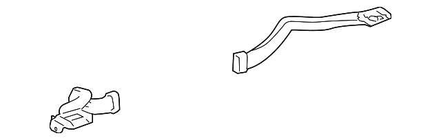 10396868 Деталь OUTER DUCT, LEFT