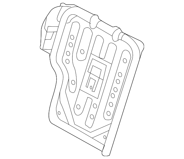88601-3VL0A Деталь SEAT BACK FRAME, RIGHT