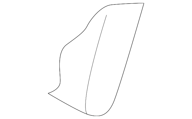 88611-3VM1A Деталь SEAT BACK PAD, RIGHT