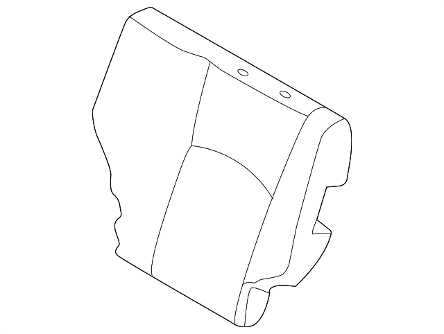88670-9MB0A Деталь SEAT BACK COVER, LEFT