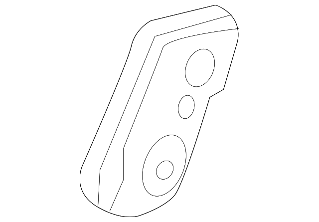 88691-3VL0A Деталь LOCK, LEFT