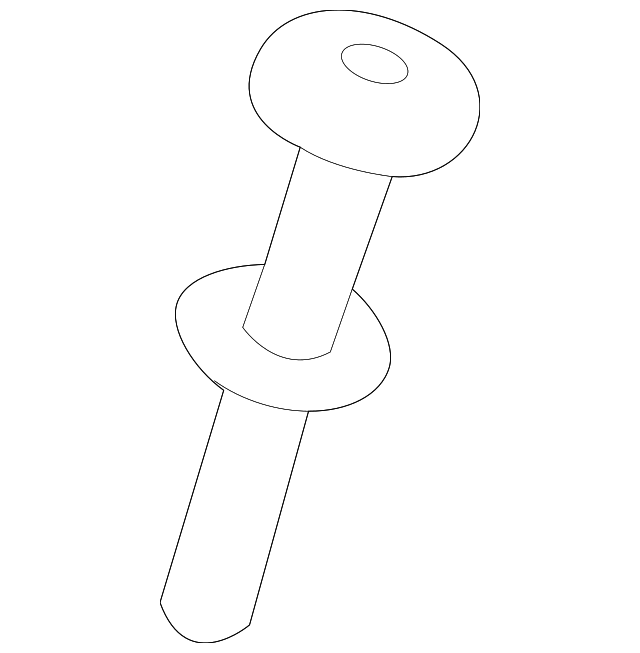 88645-3VM0B Деталь LOCK KNOB, LEFT