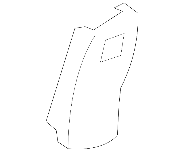 CC43-57-KB0A Деталь SIDE AIR BAG, LEFT