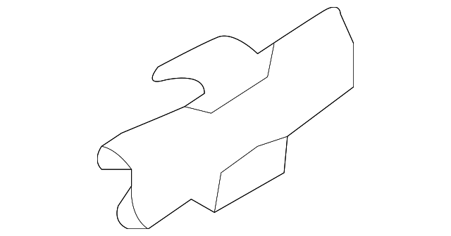 3C9-853-910 Деталь MOLDING CLIP, LEFT