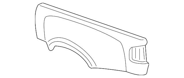 15978920 Деталь OUTER PANEL, RIGHT
