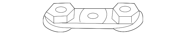 6510215AA Деталь BRACKET NUT, LEFT