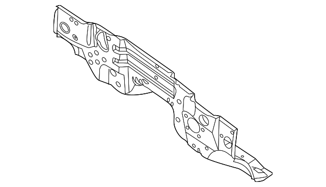 673001LA0A Деталь LOWER DASH PANEL