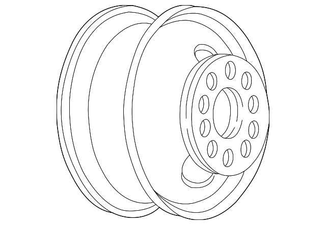 15709025 Деталь WHEEL