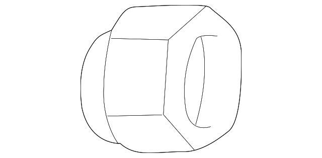 88891761 Деталь WHEEL NUT