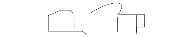 52133-53030 Деталь BUMPER BRACKET, RIGHT