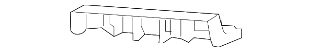 52533-53020 Деталь UPPER RETAINER, RIGHT