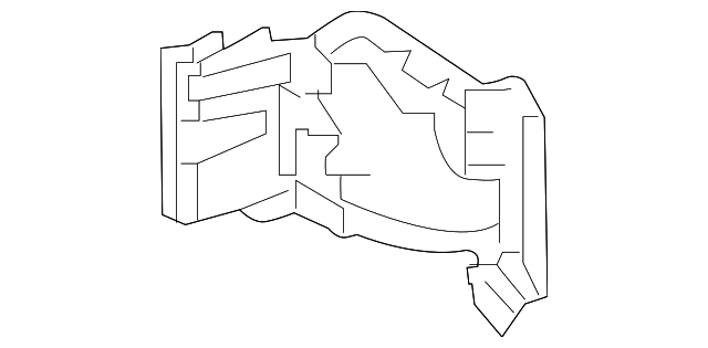 52125-53070 Деталь LAMP BRACKET, RIGHT