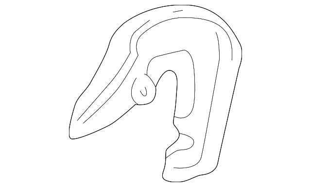 71876-0C060-B0 Деталь ADJUST COVER, LEFT