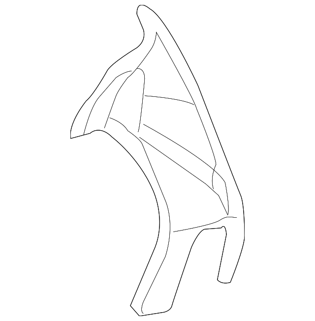 1Y0-809-817-H Деталь LOWER PANEL, LEFT