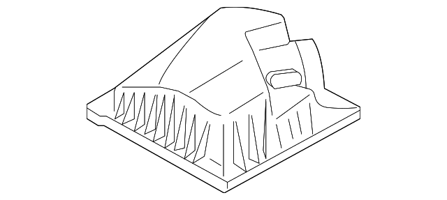 13424568 Деталь UPPER COVER