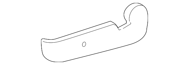 71861-0E010-E0 Деталь CUSHION SHIELD, RIGHT