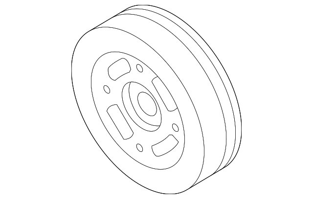 SU003-00173 Деталь CRNKSHFT PULLEY