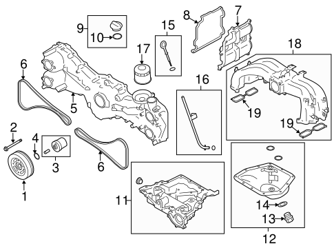 FR-S ENGINE PARTS