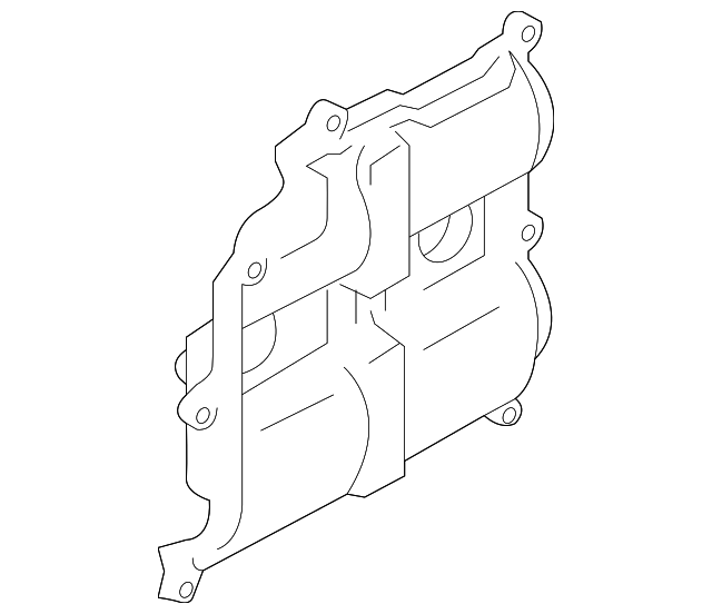 SU003-05819 Деталь VALVE COVER, LEFT