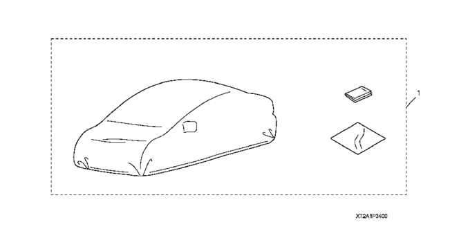 ACCESSORIES/CAR COVER for 2014 Honda ACCORD PLUG-IN #1