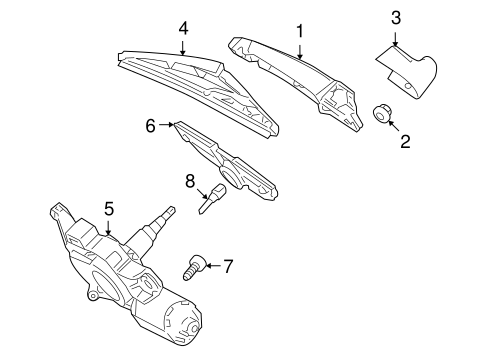Fortwo WIPER & WASHER COMPONENTS 2