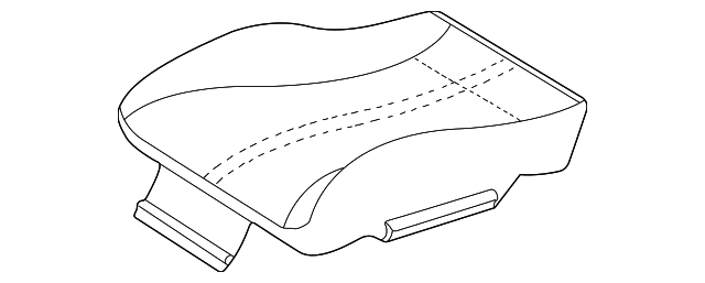 16813656 Деталь SEAT COVER, LEFT