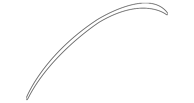 51-43-7-394-627 Деталь WHEEL FLARE, LEFT