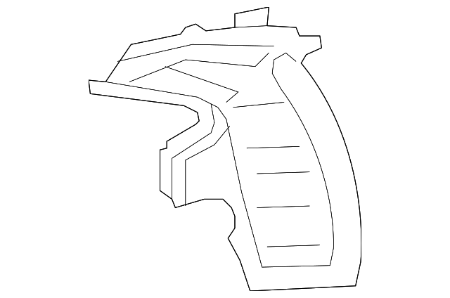 64322-SWA-A01 Деталь SEPARATOR, RR. WHEELHOUSE