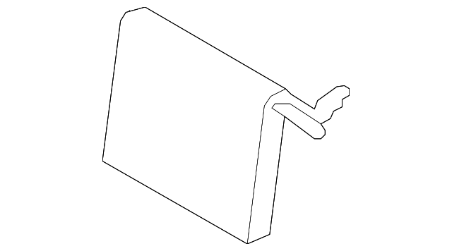 GS3L-61-J10 Деталь EVAPORATOR CORE