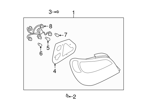 Impreza COMBINATION LAMPS