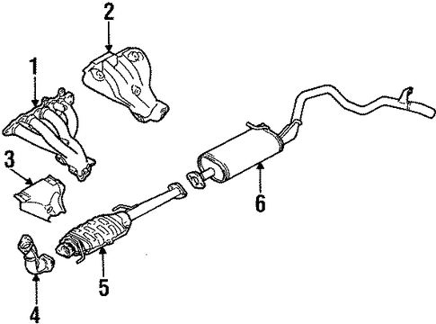 Tracker EXHAUST COMPONENTS