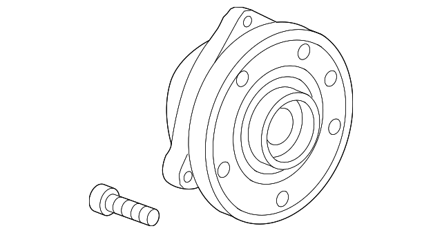 13580304 Деталь HUB ASSY, LEFT