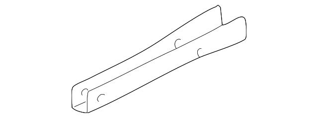 YL8Z5B045AA Деталь RAIL REINFORCEMENT, LEFT
