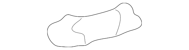66443-34020 Деталь REAR SILL SHIM