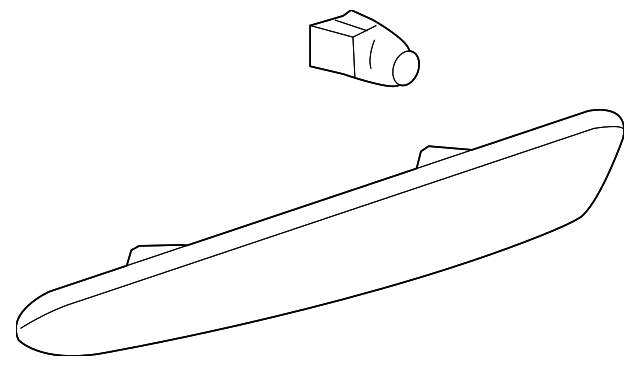 10316652 Деталь SIDE MARKER LAMP, RIGHT