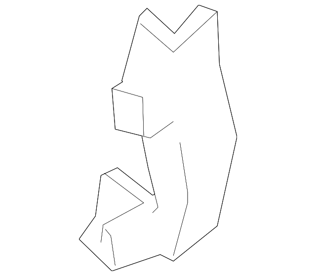 7L6-807-712 Деталь SIDE SUPPORT, RIGHT