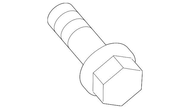 11609465 UPPER QTR TRIM BOLT, RIGHT