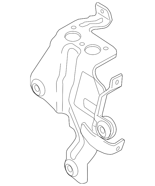 9M6Z-2C304-A Деталь MODULE BRACKET