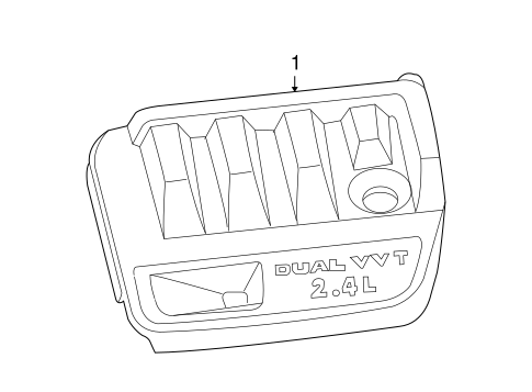Caliber ENGINE APPEARANCE COVER