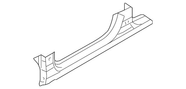 71312-1F1D0A Деталь ROCKER PANEL, LEFT