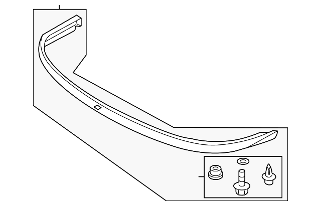 E2410SA300 Деталь LOWER DEFLECTOR