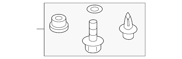 E2410SA320 Деталь LOWER DEFLECTOR HARDWARE KIT